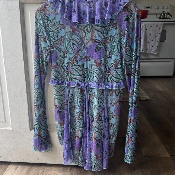 Free People Wildest Dreams Tunic Blouse - Picture 4 of 5